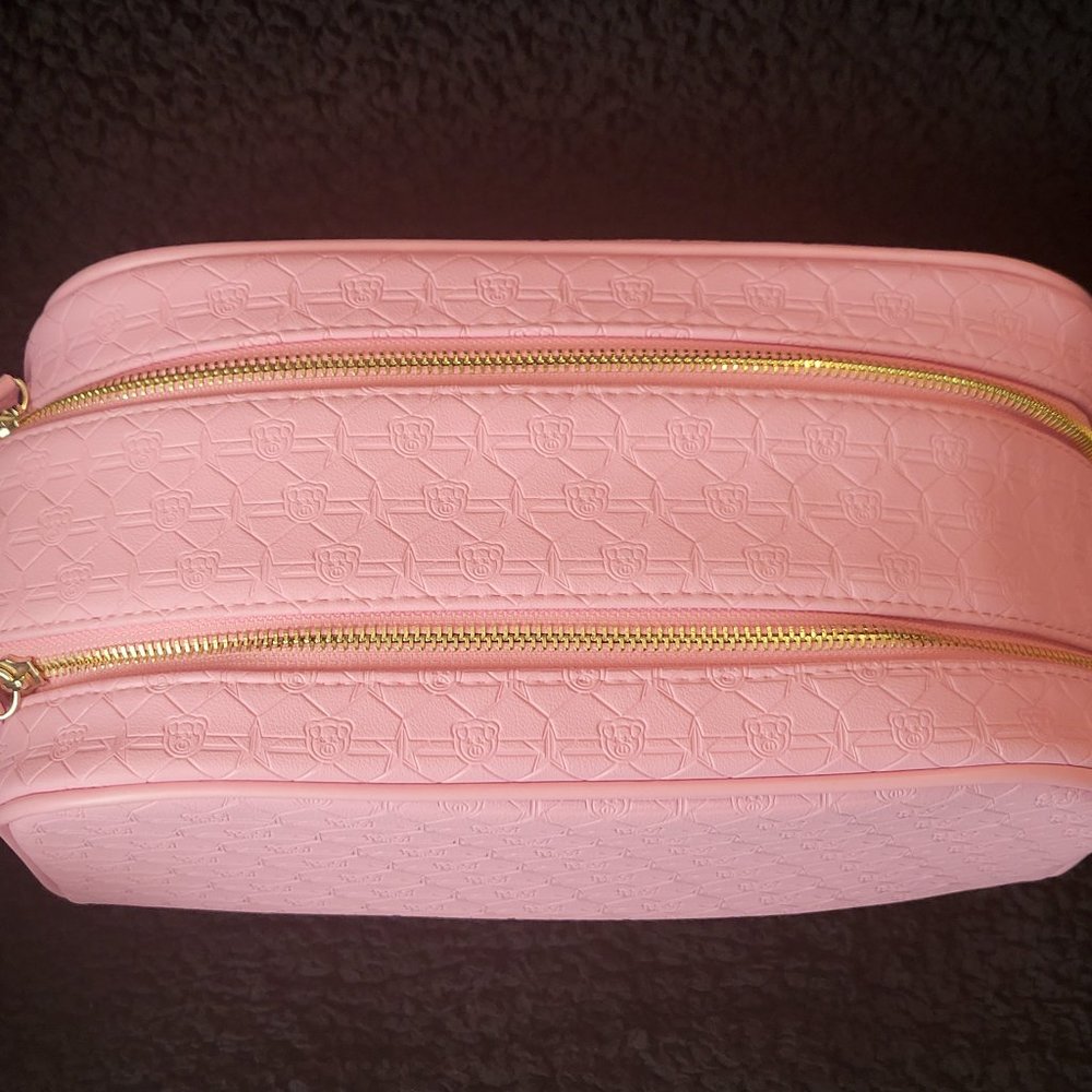 *Rare* Jeffree Star X Shane Dawson - Pink Pig Double-Zip Makeup Cosmetic Case